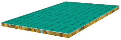 Carpetmate supergreen underlay diagram