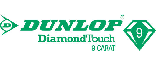 Dunlop Exclusive Diamond touch 9 carat logo