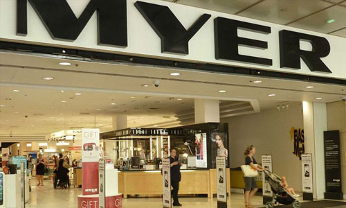 Myer store from outside